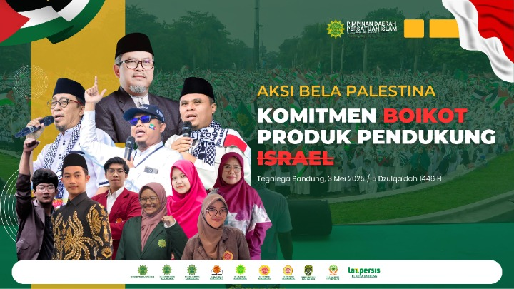 Aksi Bela Palestina, Persatuan Islam Kabupaten Jombang Mengajak Turun Aksi